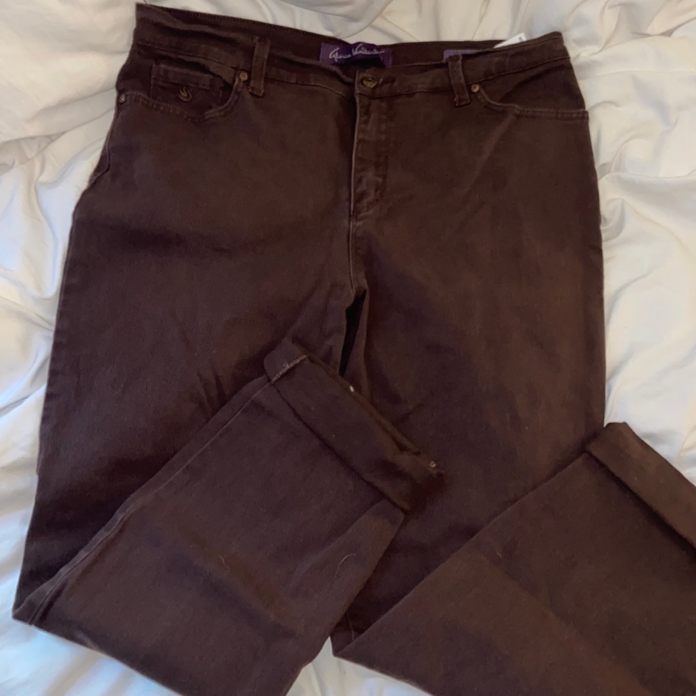 Women’s brown jeans